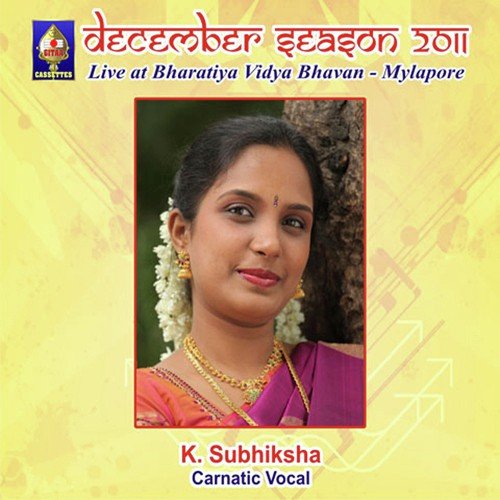 December Season 2011 - Live At Bharatiya Vidya Bhavan-Mylapore - K. Subiksha